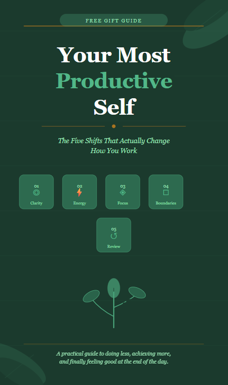 Free E-Book: Your-Most-Productive-Self